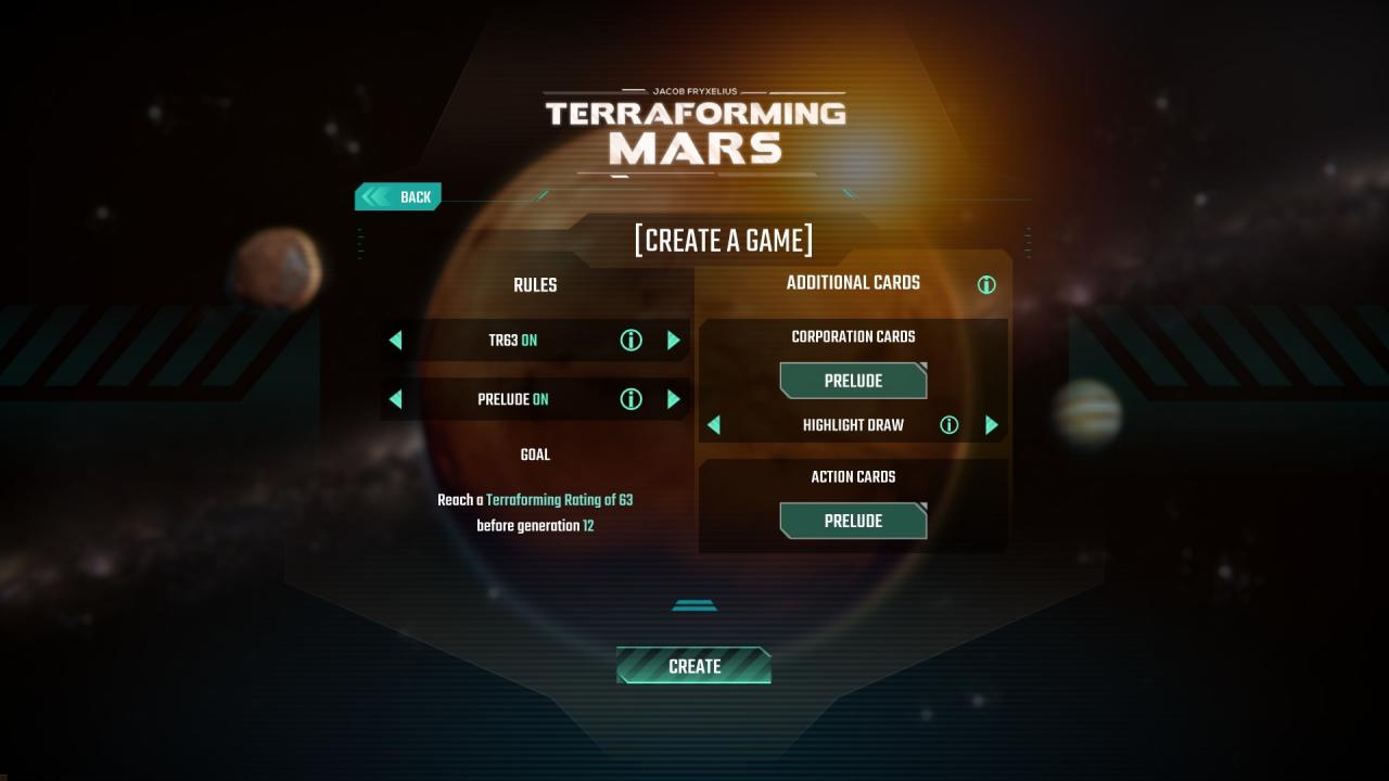 Terraforming Mars - Prelude DLC Steam CD Key [USD 2.54]