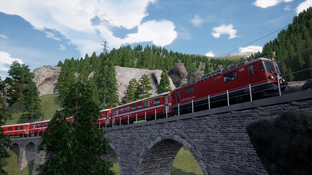 Train Sim World 2 - Arosalinie: Chur - Arosa Route Add-On DLC Steam Altergift [USD 36.57]