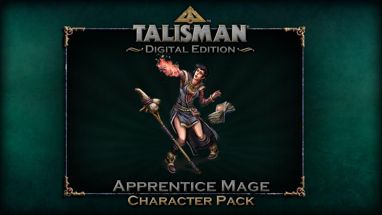 Talisman - Character Pack #8 - Apprentice Mage DLC Steam CD Key [USD 0.6]