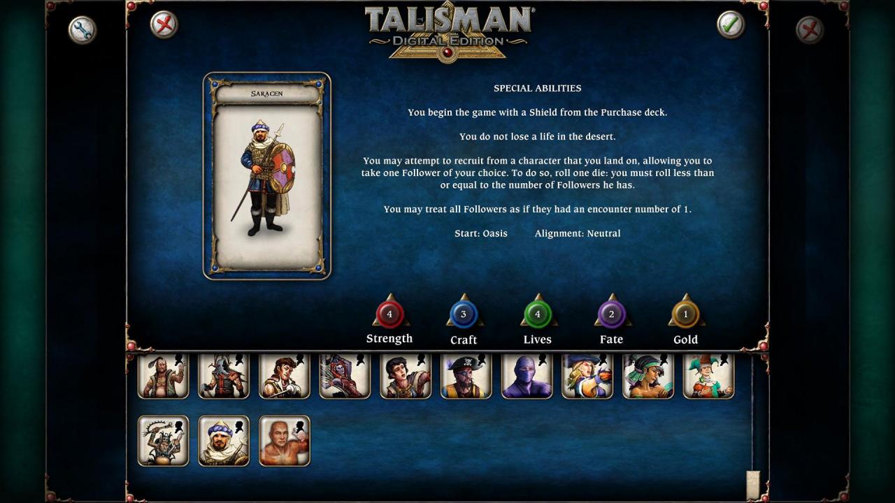 Talisman - Character Pack #15 - Saracen DLC Steam CD Key [USD 0.79]