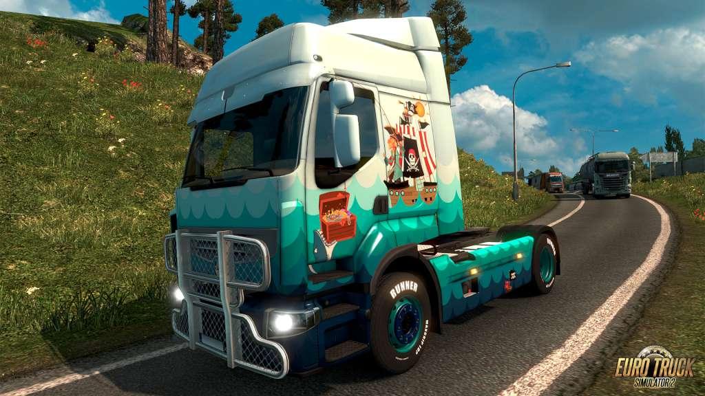Euro Truck Simulator 2 - Pirate Paint Jobs Pack EU Steam CD Key [USD 1.41]