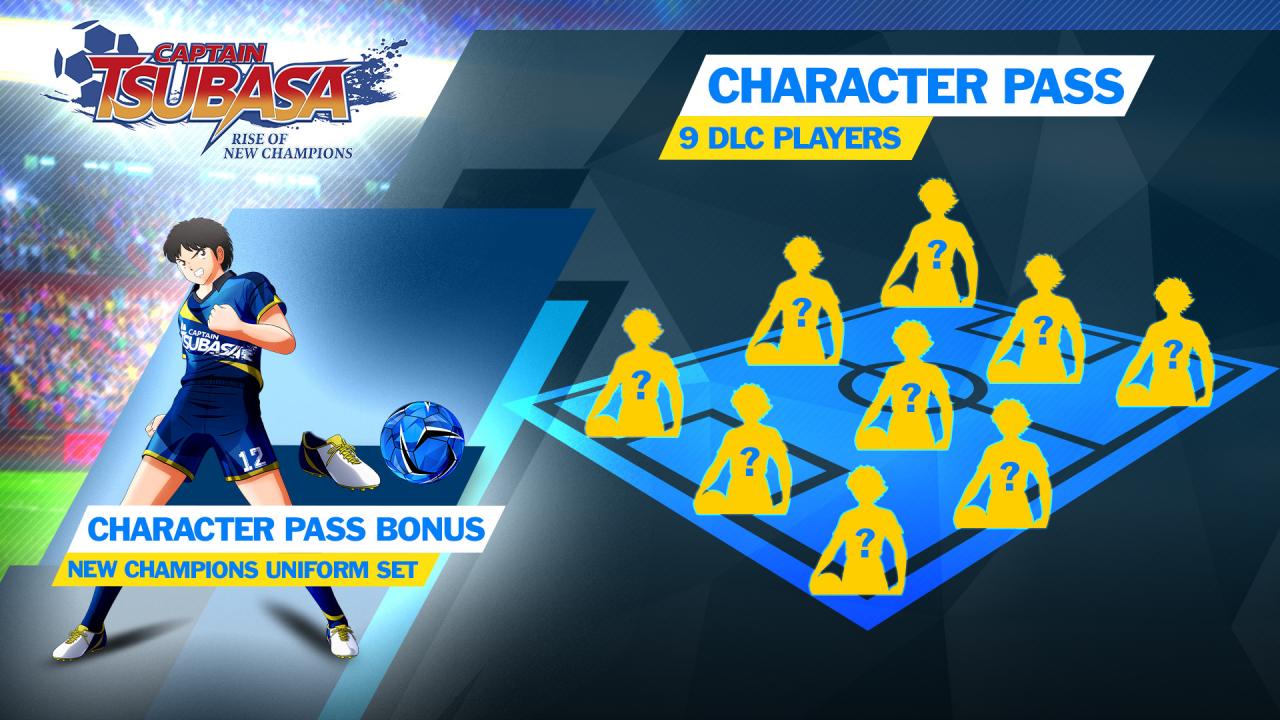 Captain Tsubasa: Rise of New Champions - Character Pass DLC Steam CD Key [USD 10.19]