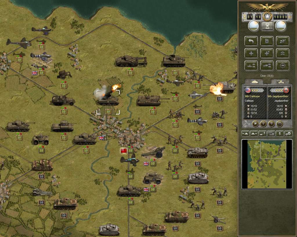 Panzer Corps - Allied Corps DLC Steam CD Key [USD 0.34]