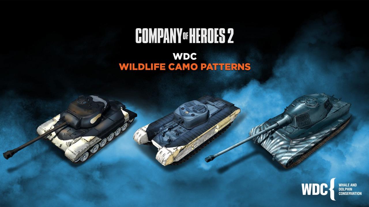 Company of Heroes 2 - Whale and Dolphin Pattern Pack Steam CD Key [USD 0.31]