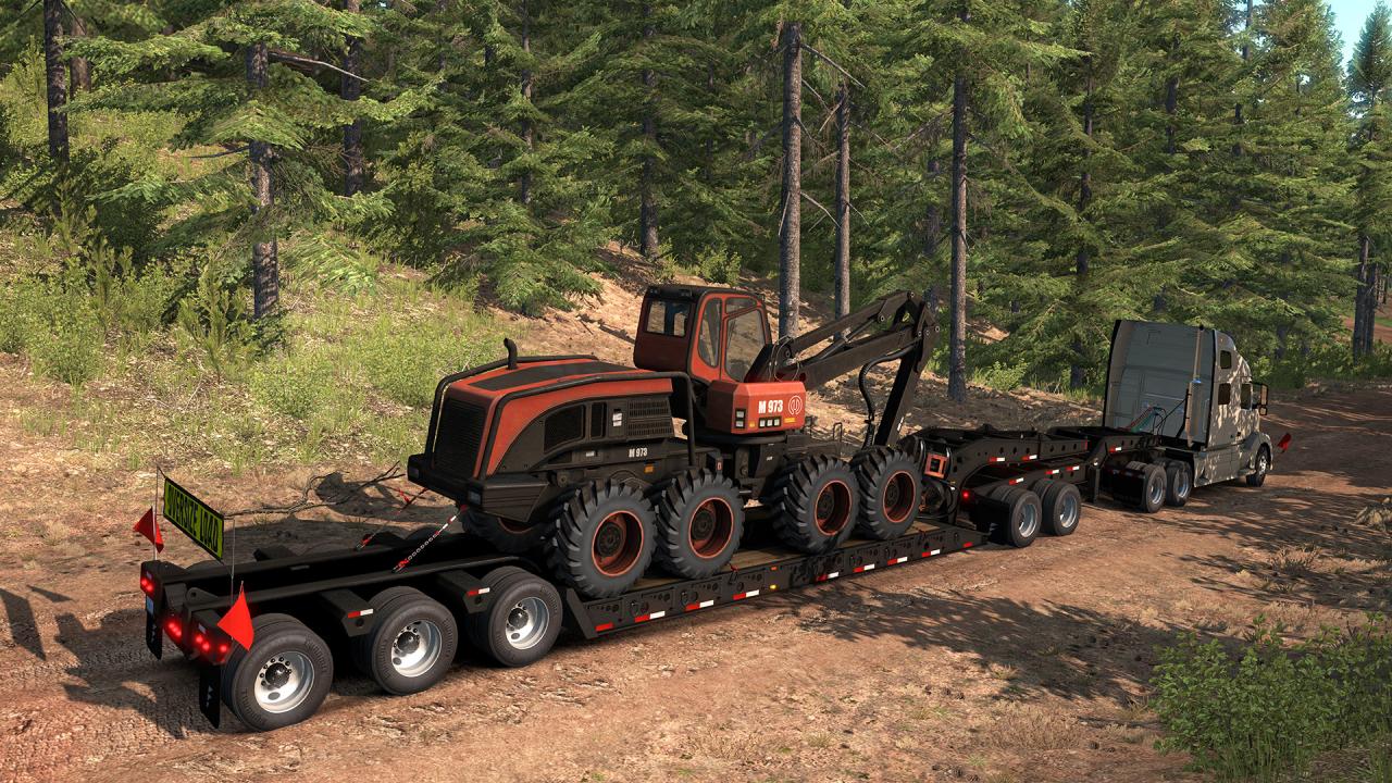 American Truck Simulator - Forest Machinery DLC EU Steam Altergift [USD 3.34]