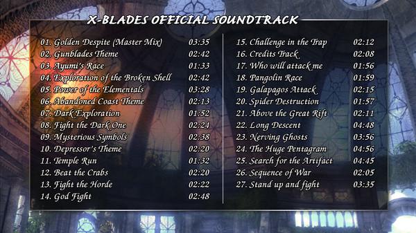 X-Blades - Soundtrack DLC Steam CD Key [USD 0.55]