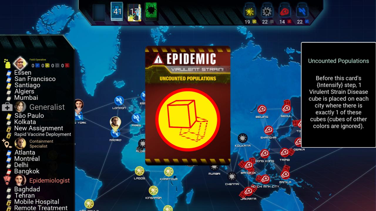 Pandemic: On the Brink - Virulent Strain DLC Steam CD Key [USD 1.79]