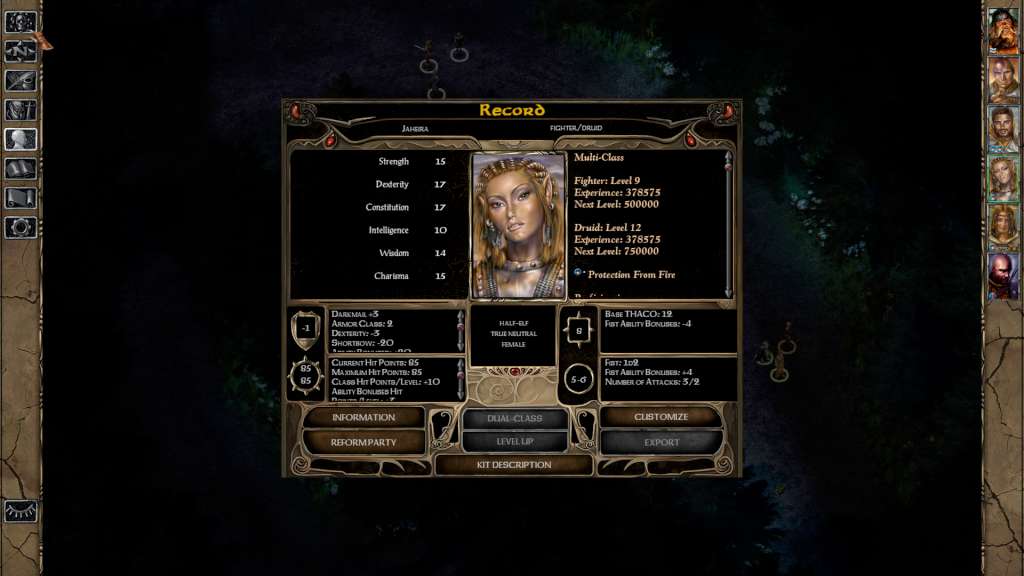 Baldur's Gate II: Enhanced Edition EU Steam CD Key [USD 4.6]