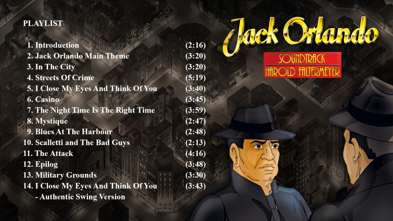 Jack Orlando - Soundtrack DLC Steam CD Key [USD 1.13]
