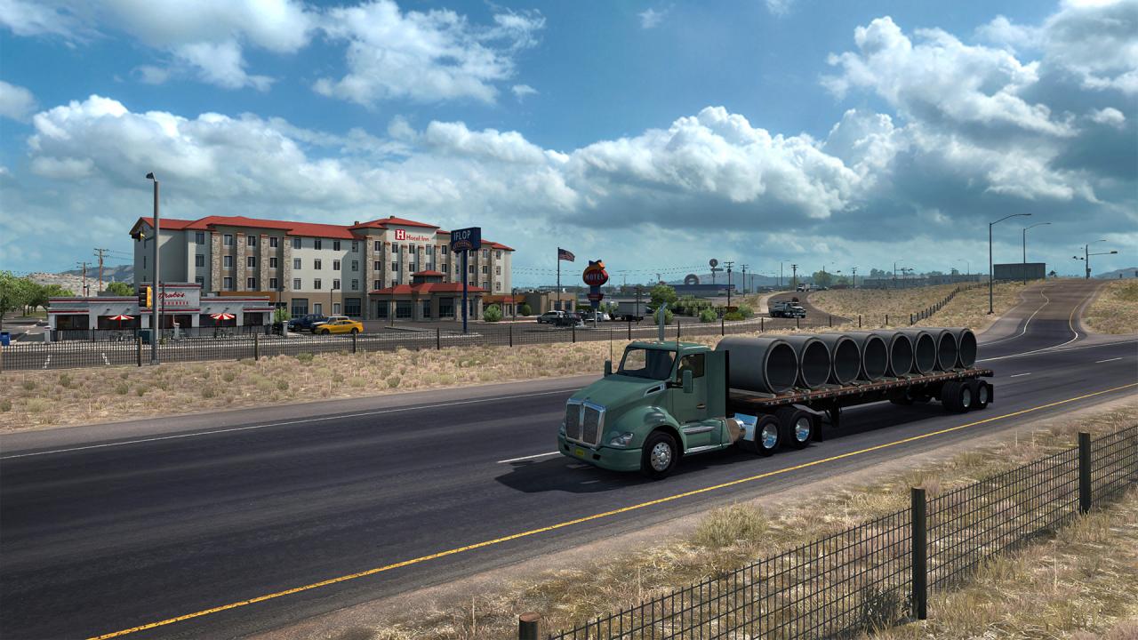 American Truck Simulator - New Mexico DLC EU Steam CD Key [USD 3.23]