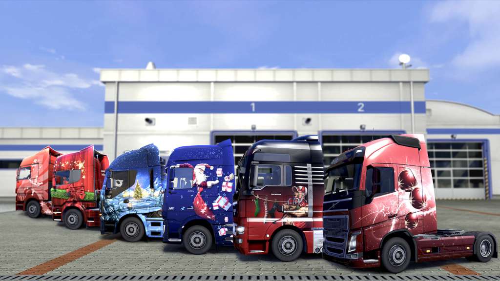 Euro Truck Simulator 2 - Christmas Paint Jobs Pack Steam CD Key [USD 1.12]