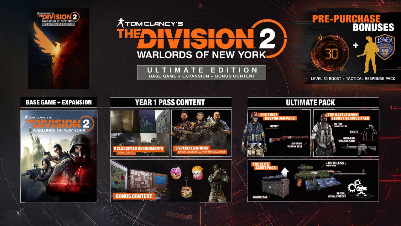 Tom Clancy’s The Division 2 Warlords of New York Ultimate Edition Xbox Series X|S Account [USD 16.95]