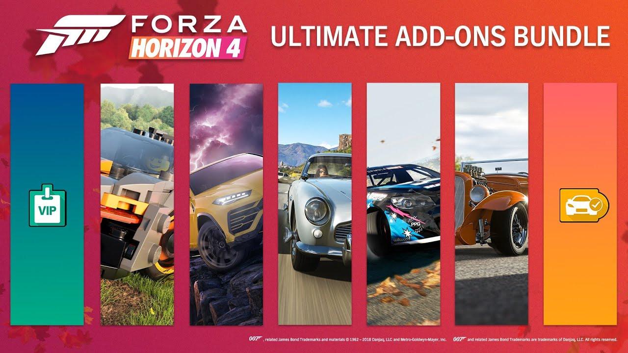 Forza Horizon 4 - Ultimate Add-Ons Bundle DLC EU XBOX One / Windows 10 CD Key [USD 39.85]