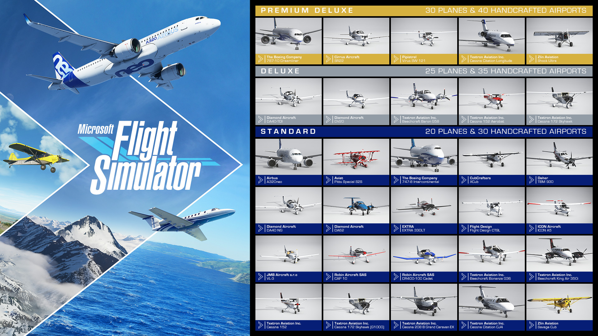 Microsoft Flight Simulator Premium Deluxe Game of the Year Edition EU Xbox Series X|S / Windows 10 CD Key [USD 102.81]