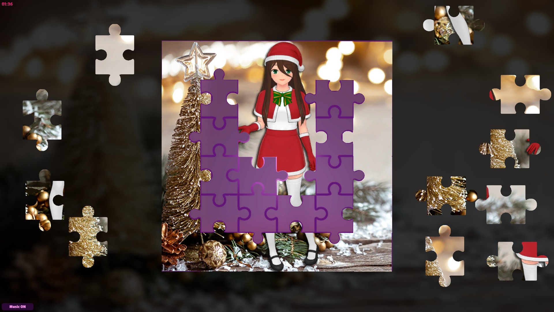 Anime Jigsaw Girls - Christmas Steam CD Key [USD 0.18]