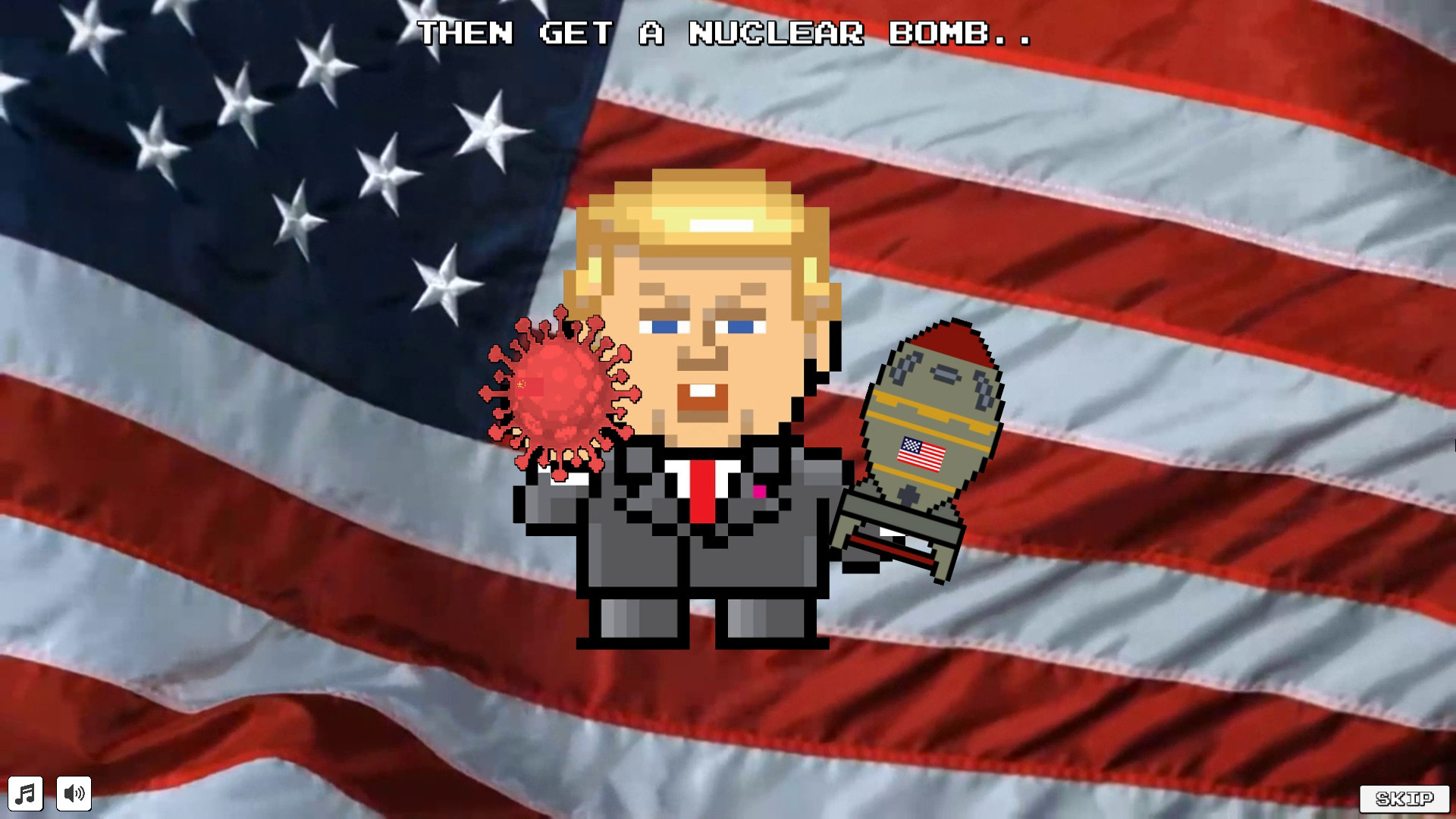 Trump VS Covid: Save The World Clicker Steam CD Key [USD 0.21]
