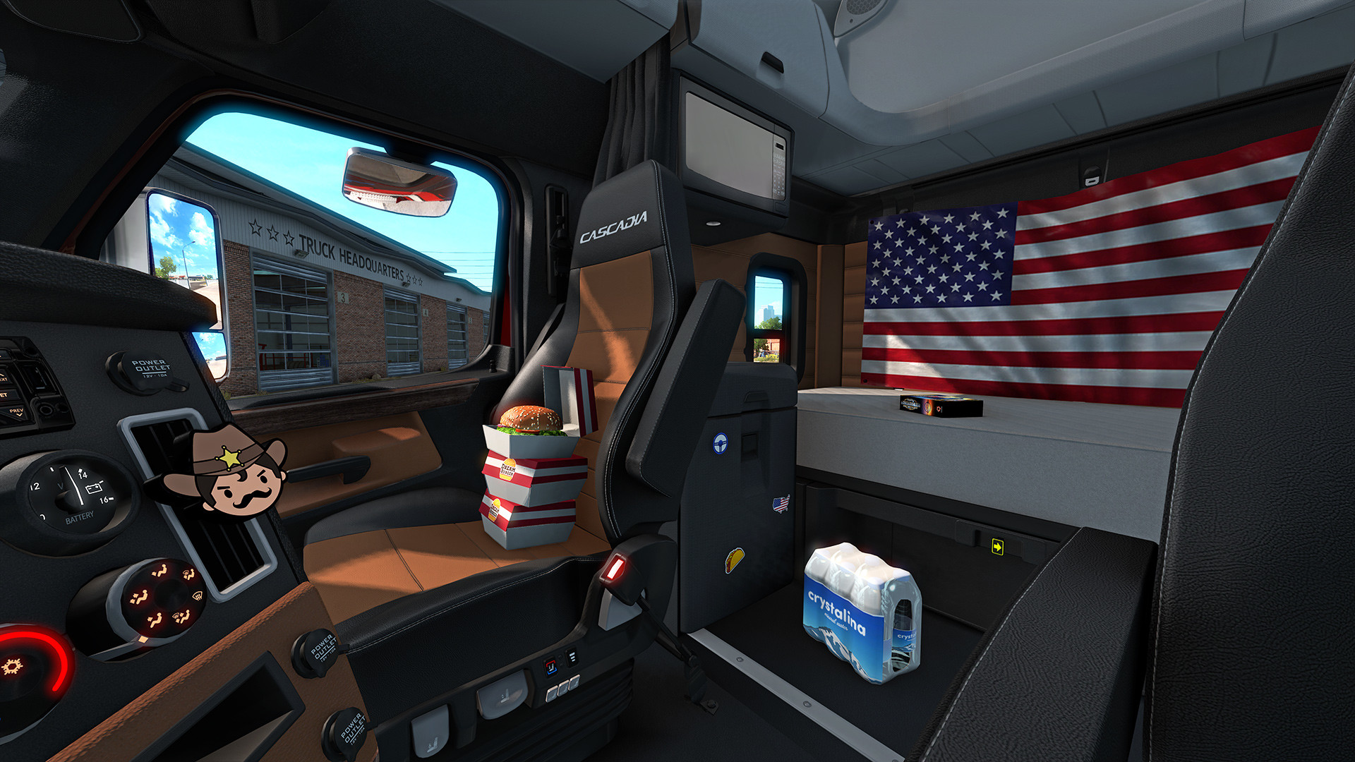 American Truck Simulator - Cabin Accessories DLC Steam CD Key [USD 124.46]