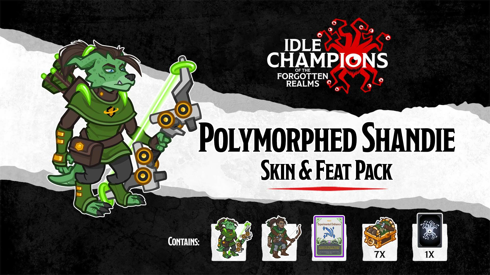 Idle Champions - Polymorphed Shandie Skin & Feat Pack DLC Steam CD Key [USD 1.02]