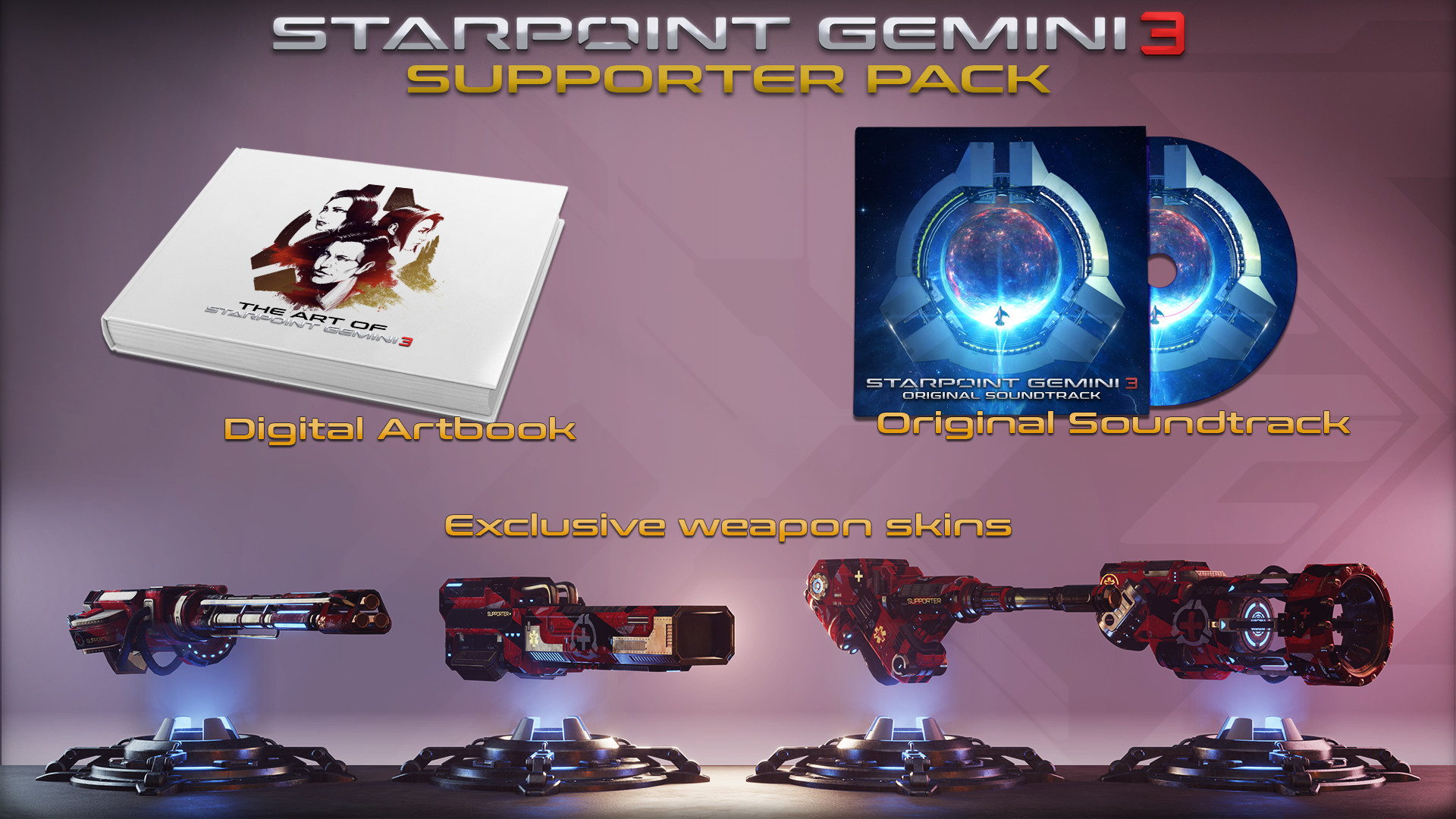Starpoint Gemini 3 - Supporter Pack DLC Steam CD Key [USD 0.89]