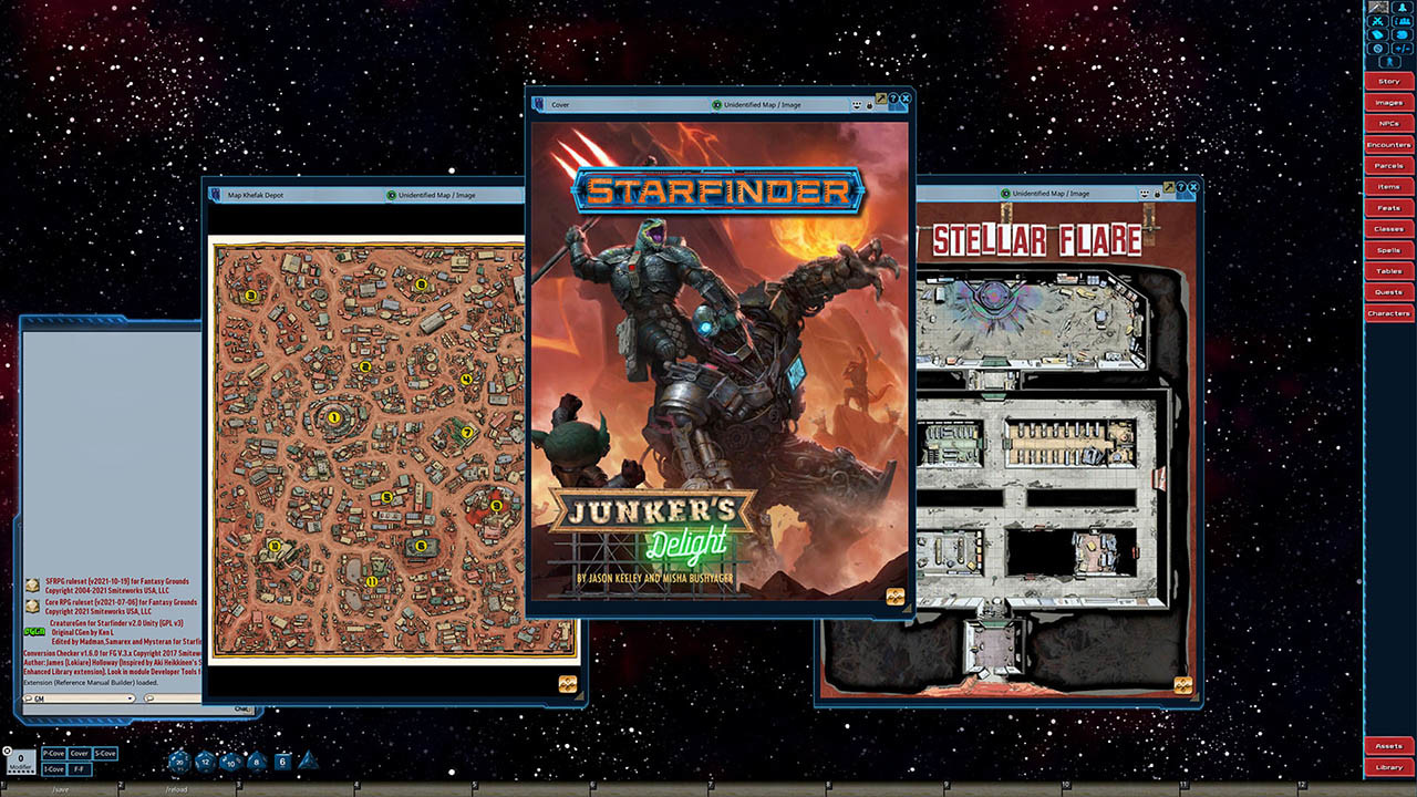 Fantasy Grounds - Starfinder RPG - Junker's Delight Steam CD Key [USD 2.41]