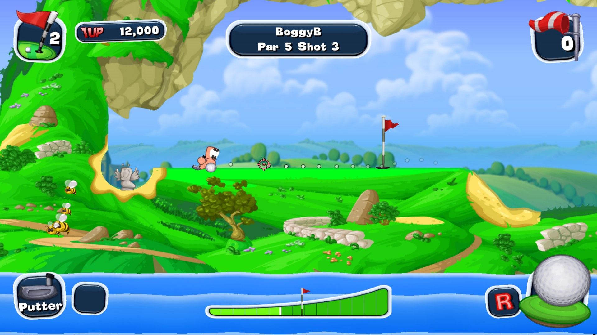 Worms Crazy Golf + Carnival Course DLC Bundle Steam CD Key [USD 1.67]