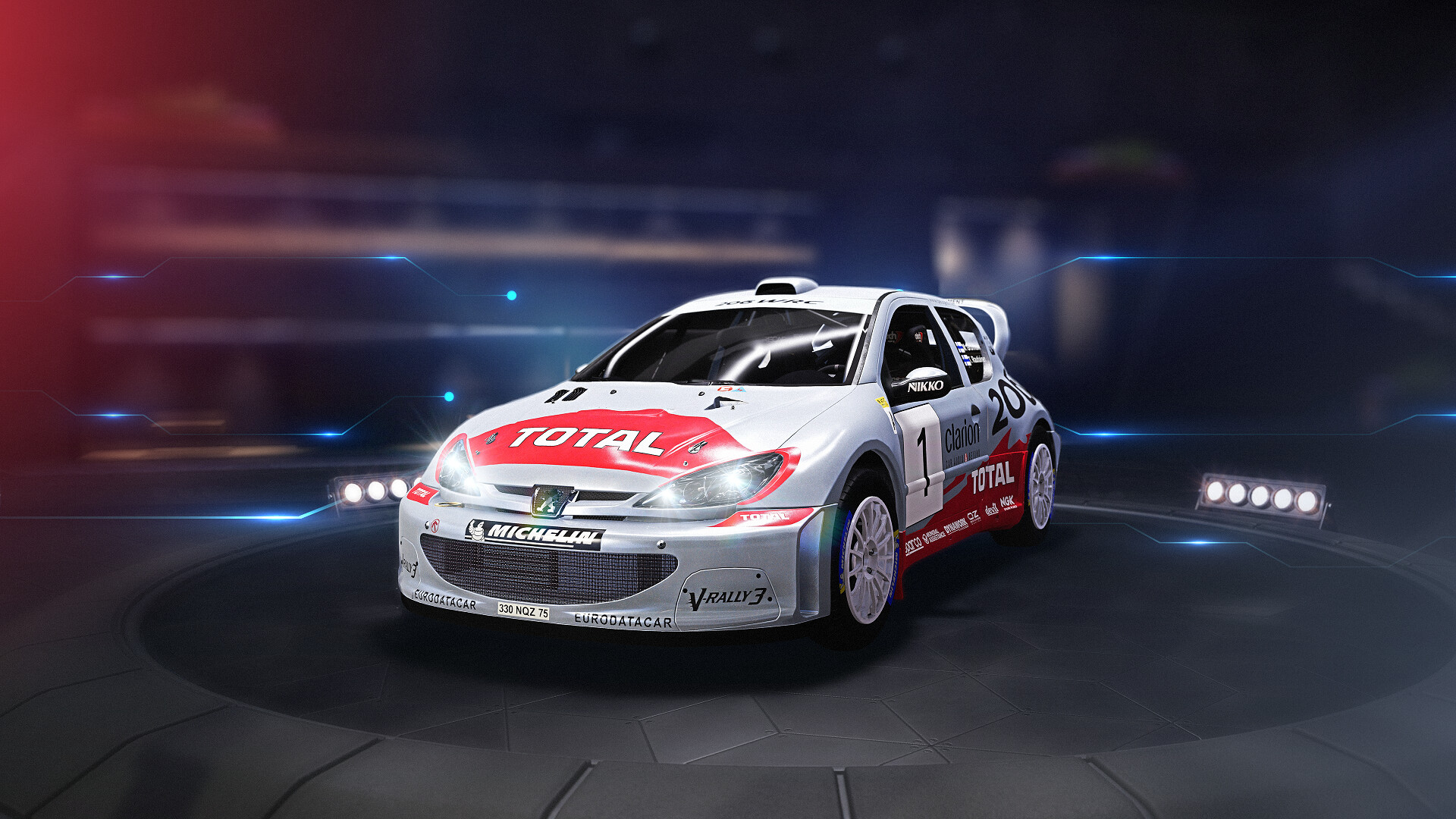 WRC Generations - Peugeot 206 WRC 2002 DLC Steam CD Key [USD 1.51]