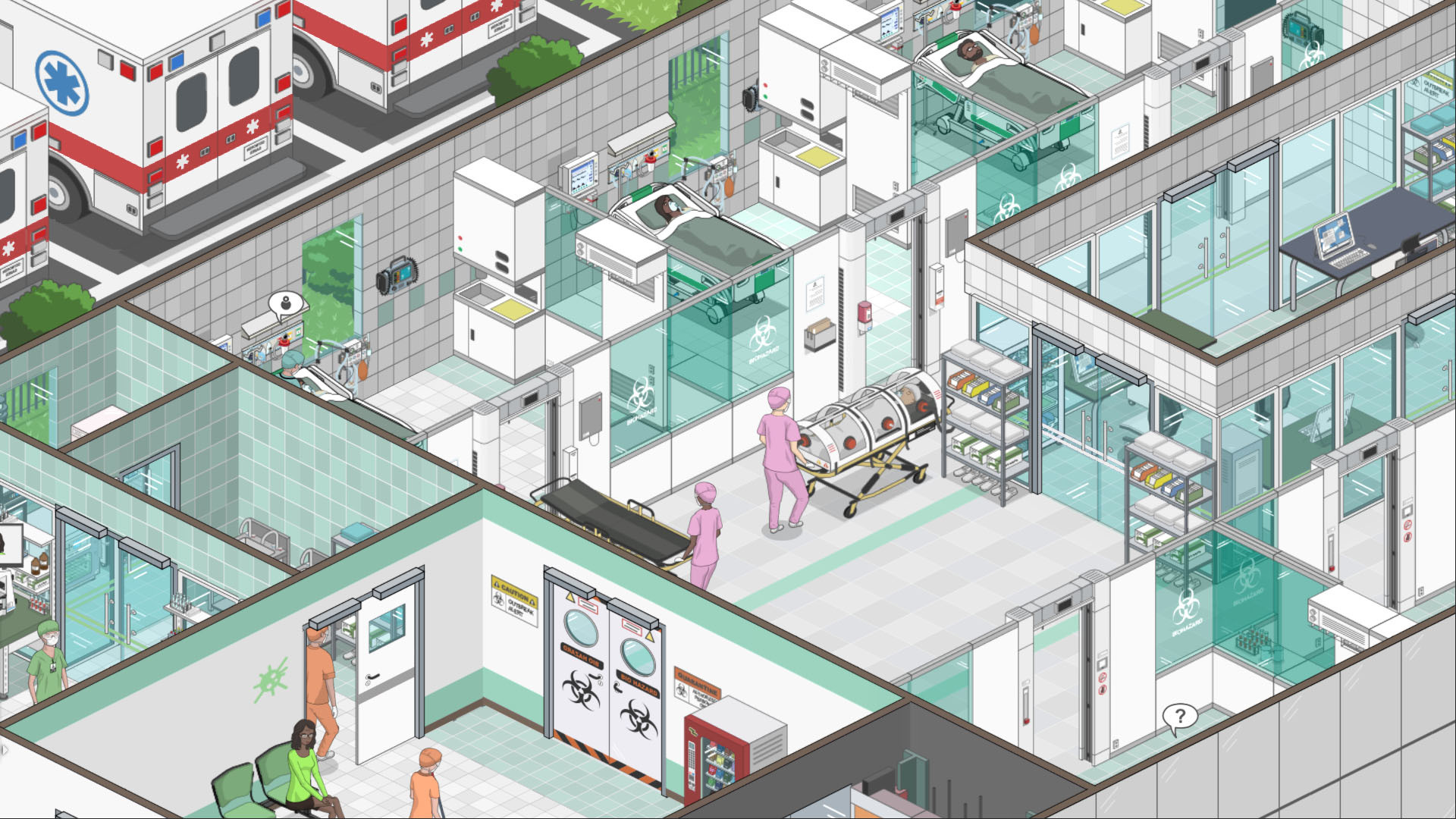 Project Hospital - Department of Infectious Diseases DLC EU Steam Altergift [USD 5.38]