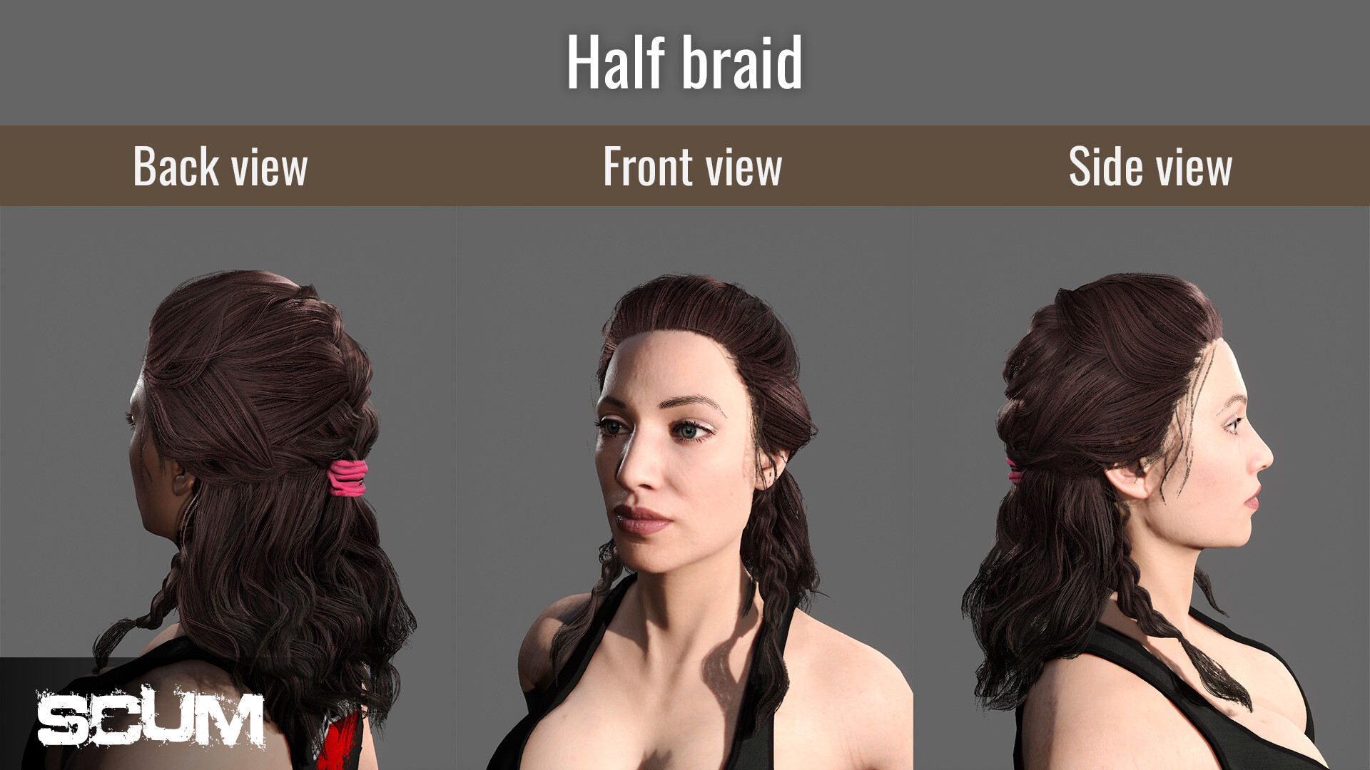 SCUM - Female Hair Pack DLC Steam CD Key [USD 3.46]