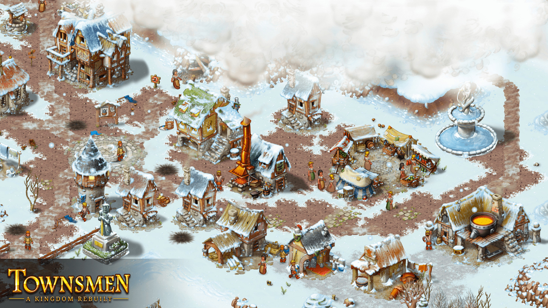 Townsmen - A Kingdom Rebuilt Complete Edition Steam CD Key [USD 5.64]