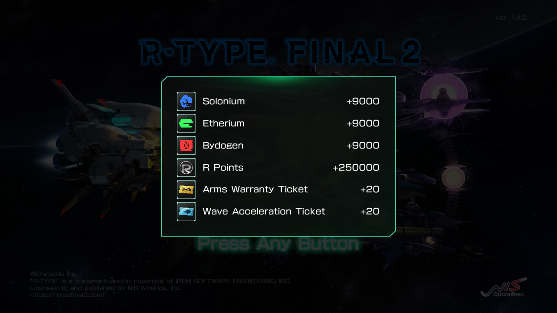 R-Type Final 2 - Ace Pilot Special Training Pack III DLC Steam CD Key [USD 5.64]