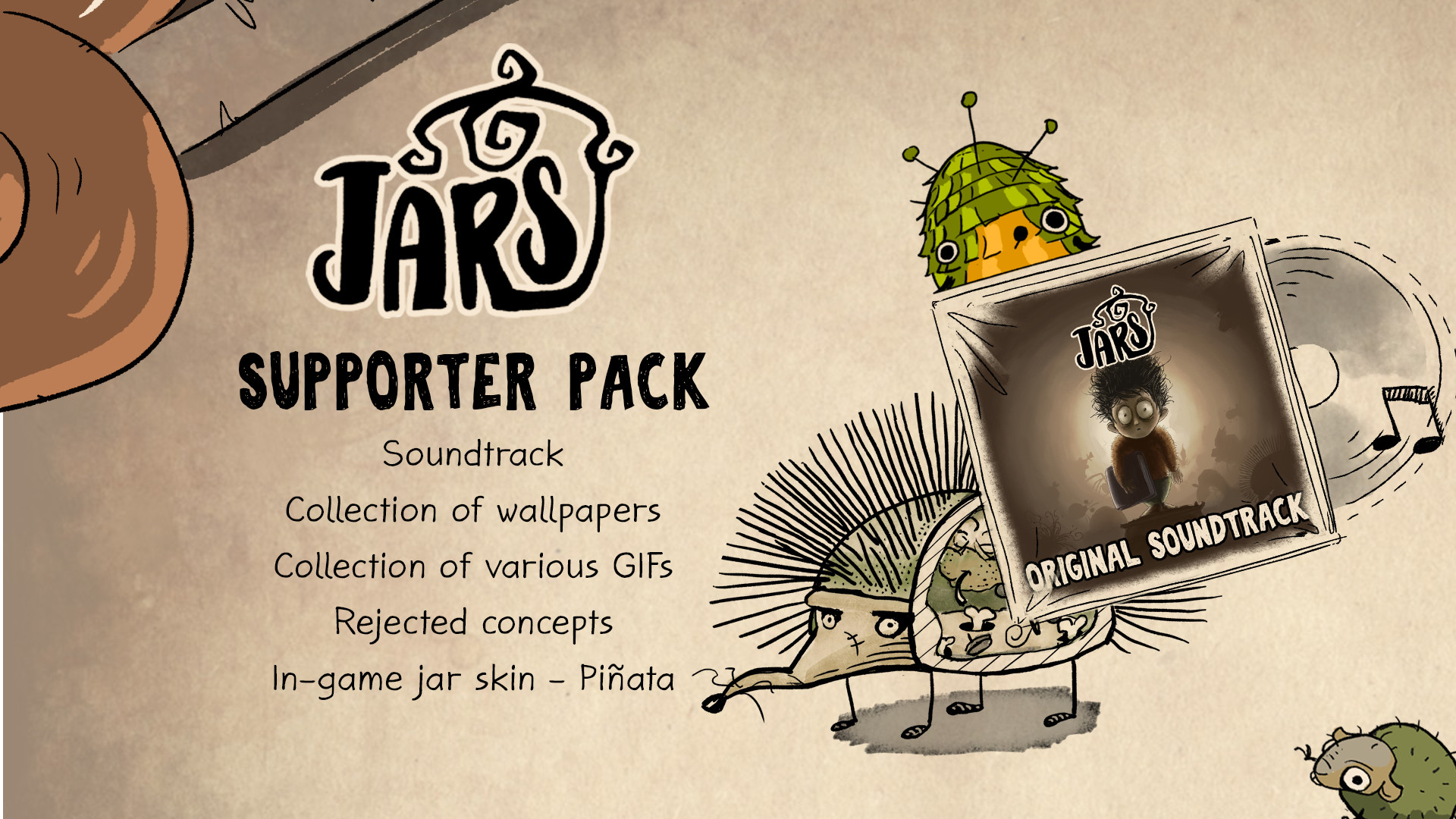 JARS - Supporter Pack DLC Steam CD Key [USD 1.06]