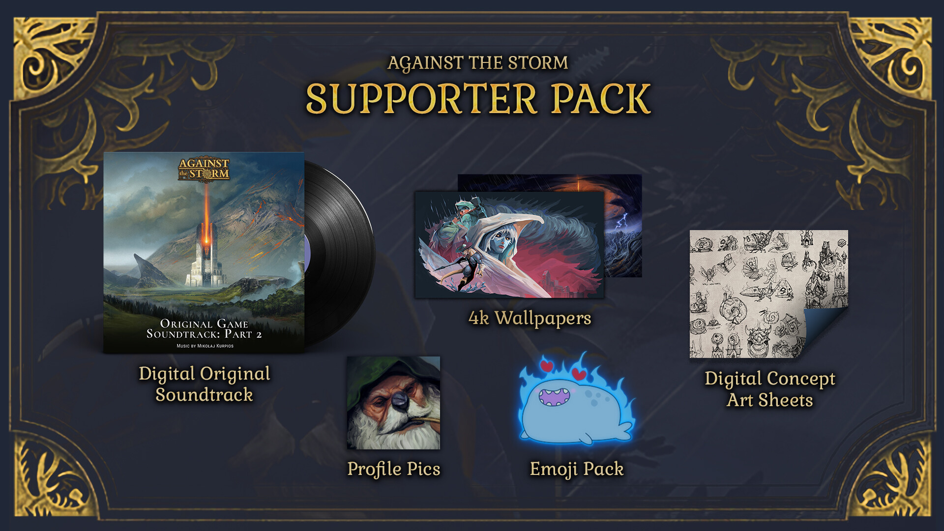 Against the Storm - Supporter Pack DLC Steam CD Key [USD 7.74]