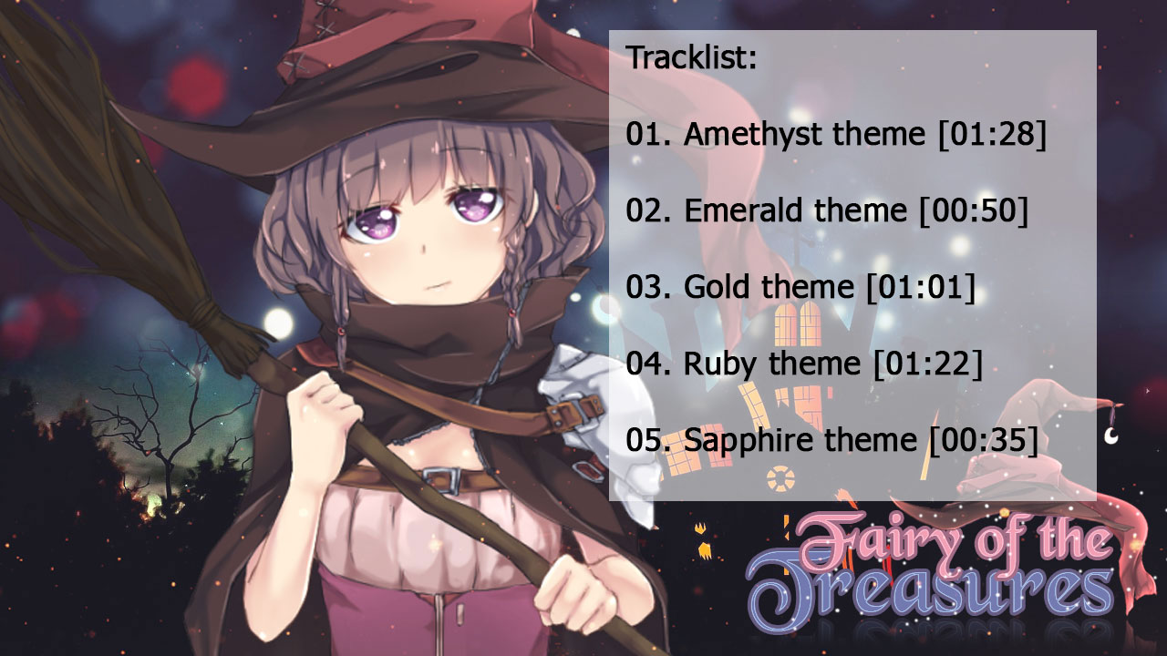 Fairy of the treasures - Soundtrack DLC Steam CD Key [USD 0.55]