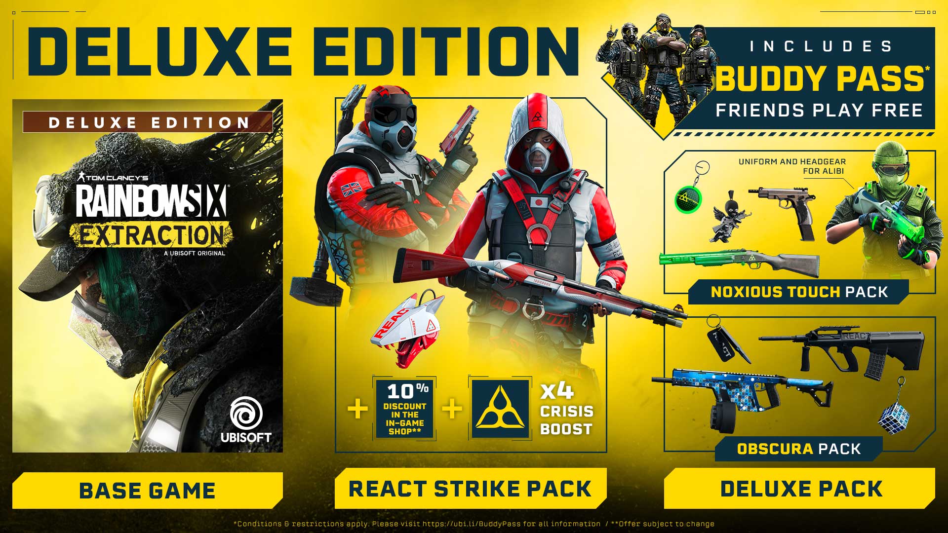 Tom Clancy's Rainbow Six Extraction Deluxe Edition XBOX One / Xbox Series X|S CD Key [USD 19.32]