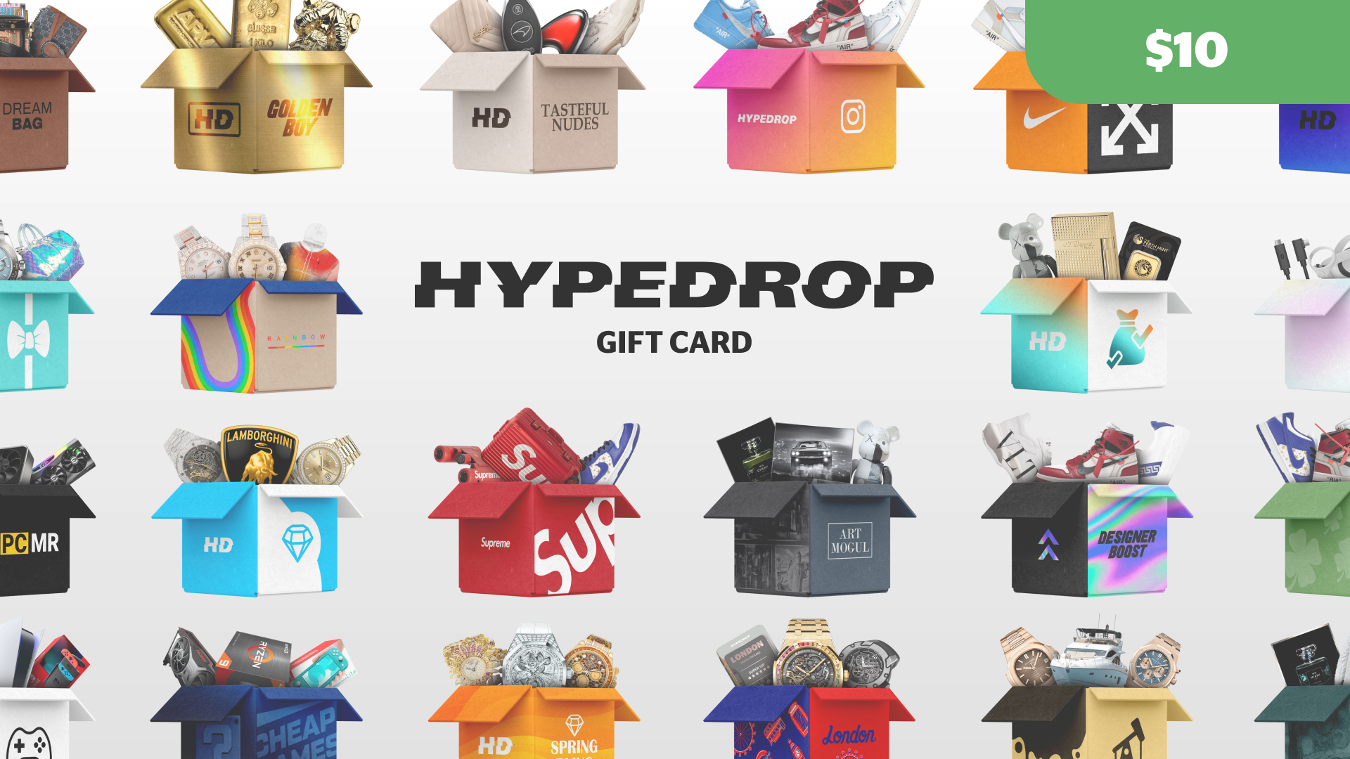 10$ HypeDrop Gift Card 10 USD Prepaid Code [USD 12.17]