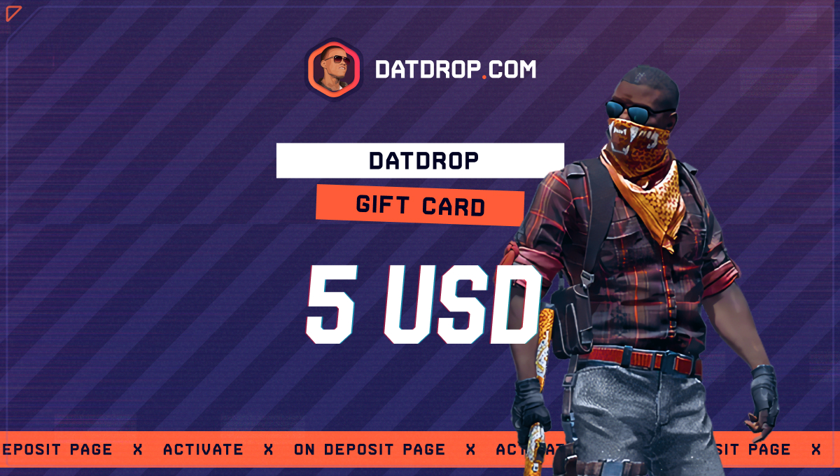 DatDrop 5 USD Gift Card [USD 5.45]
