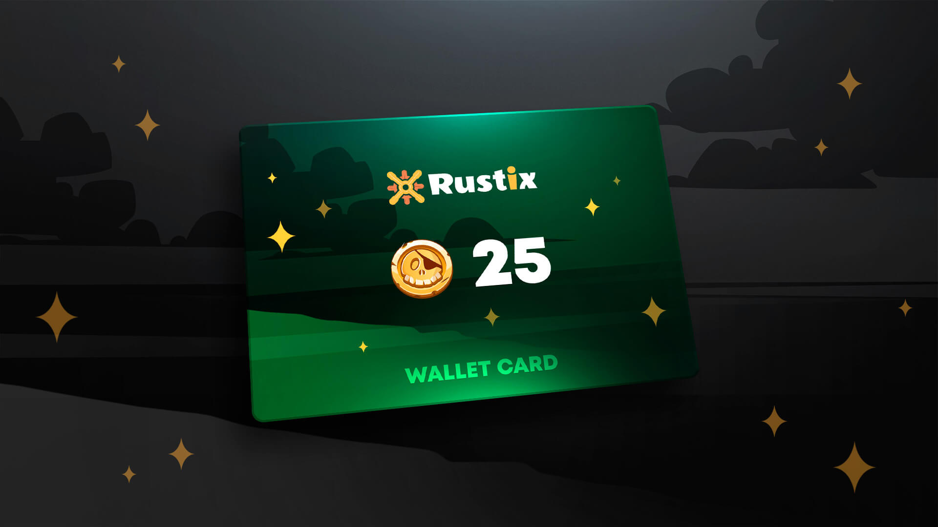Rustix.io 25 USD Wallet Card Code [USD 28.25]
