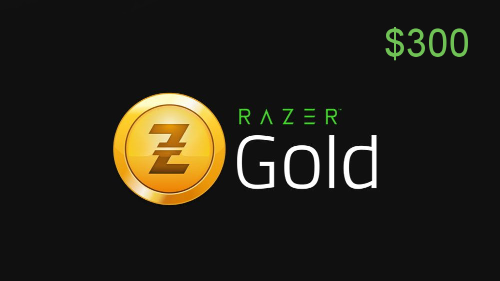 Razer Gold $300 Global [USD 316.16]