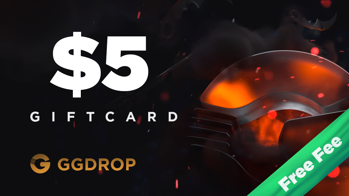 GGdrop $5 Gift Card [USD 5.42]