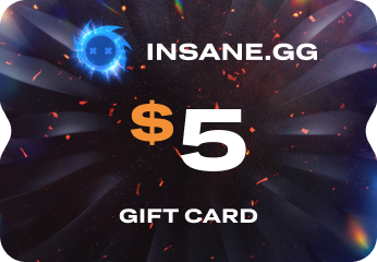 Insane.gg Gift Card $5 Code [USD 5.9]