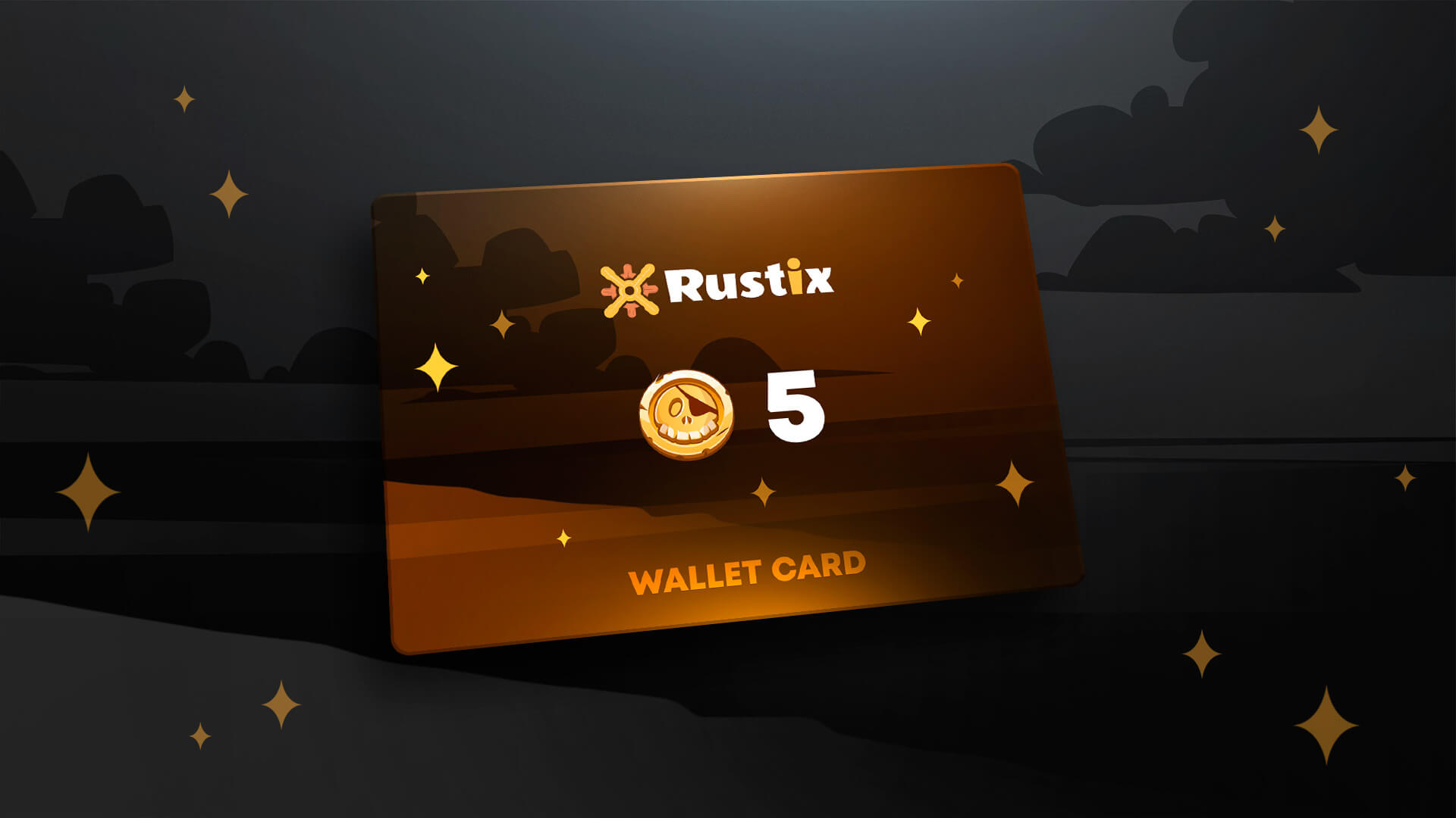 Rustix.io 5 USD Wallet Card Code [USD 5.65]