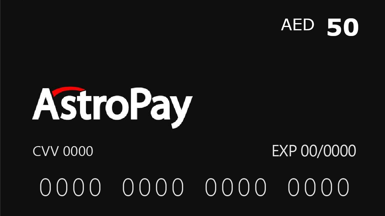 Astropay Card 50 AED AE [USD 16.47]