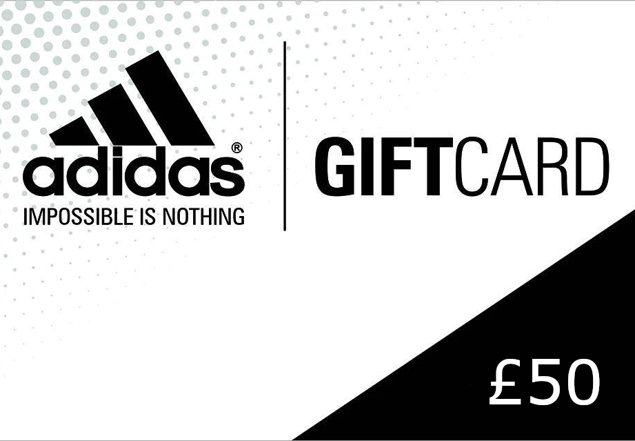 Adidas Store £50 Gift Card UK [USD 73.63]
