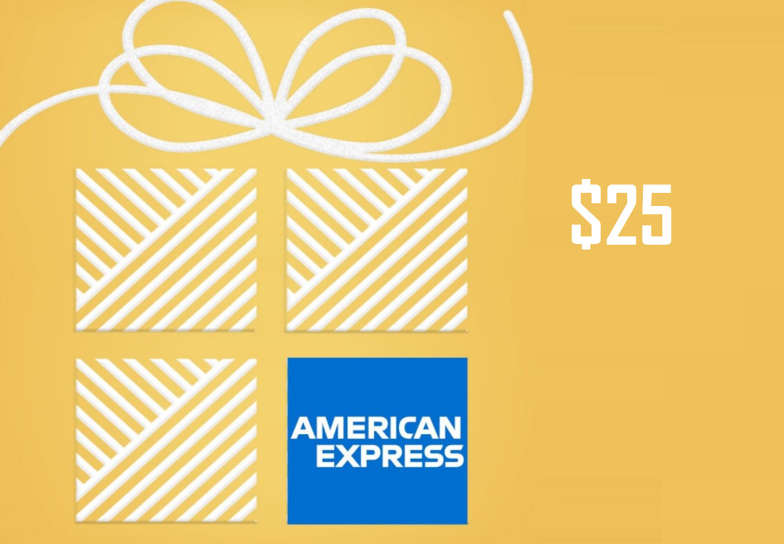 American Express $25 USD Gift Card [USD 33.25]
