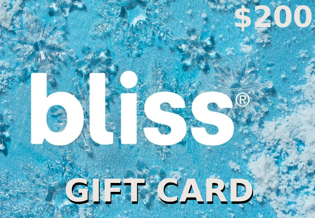 Bliss Spa $200 Gift Card US [USD 111.87]