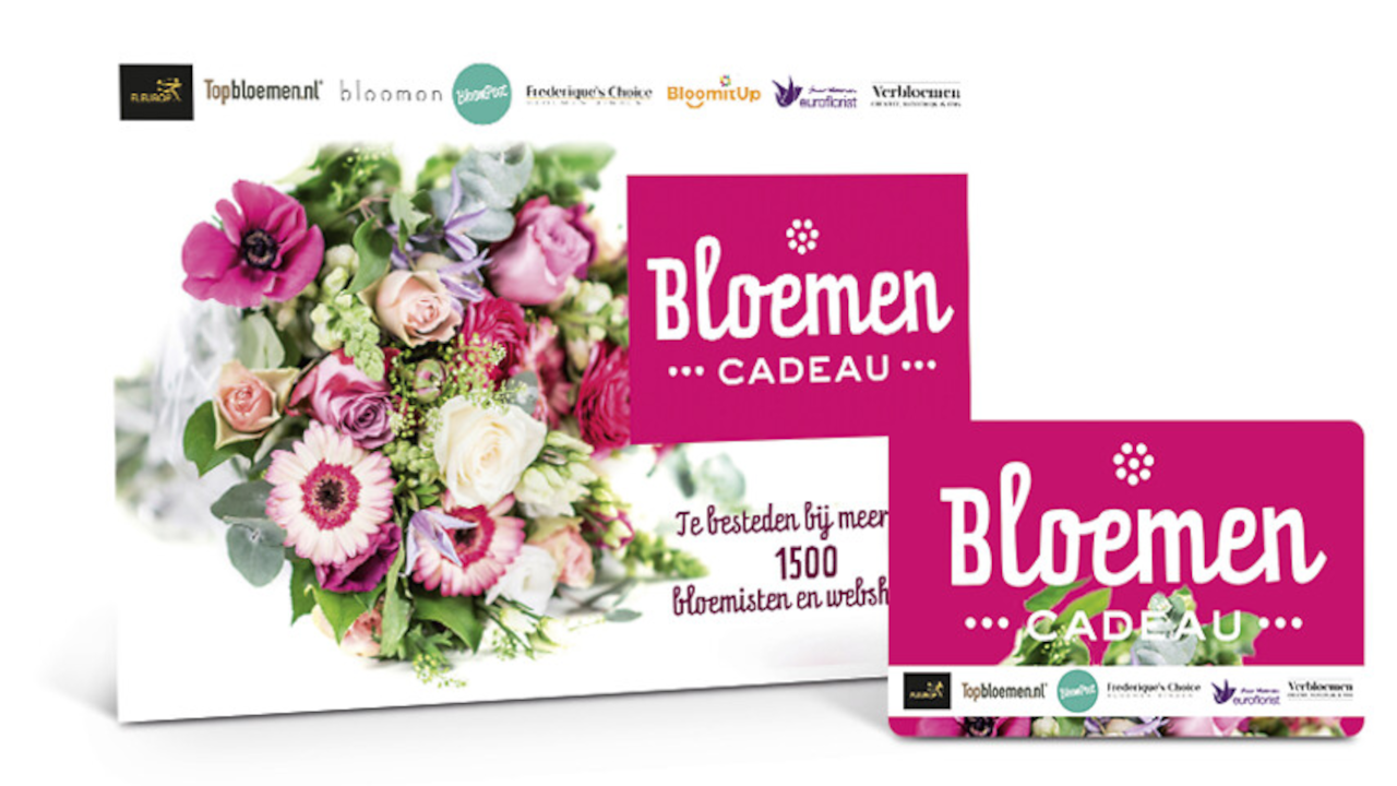 Bloemen Cadeau €50 Gift Card NL [USD 62.71]