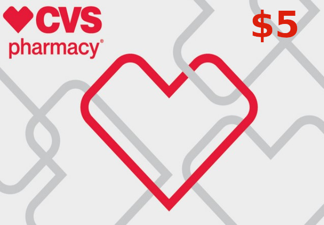 CVS Pharmacy $5 Gift Card US [USD 3.95]