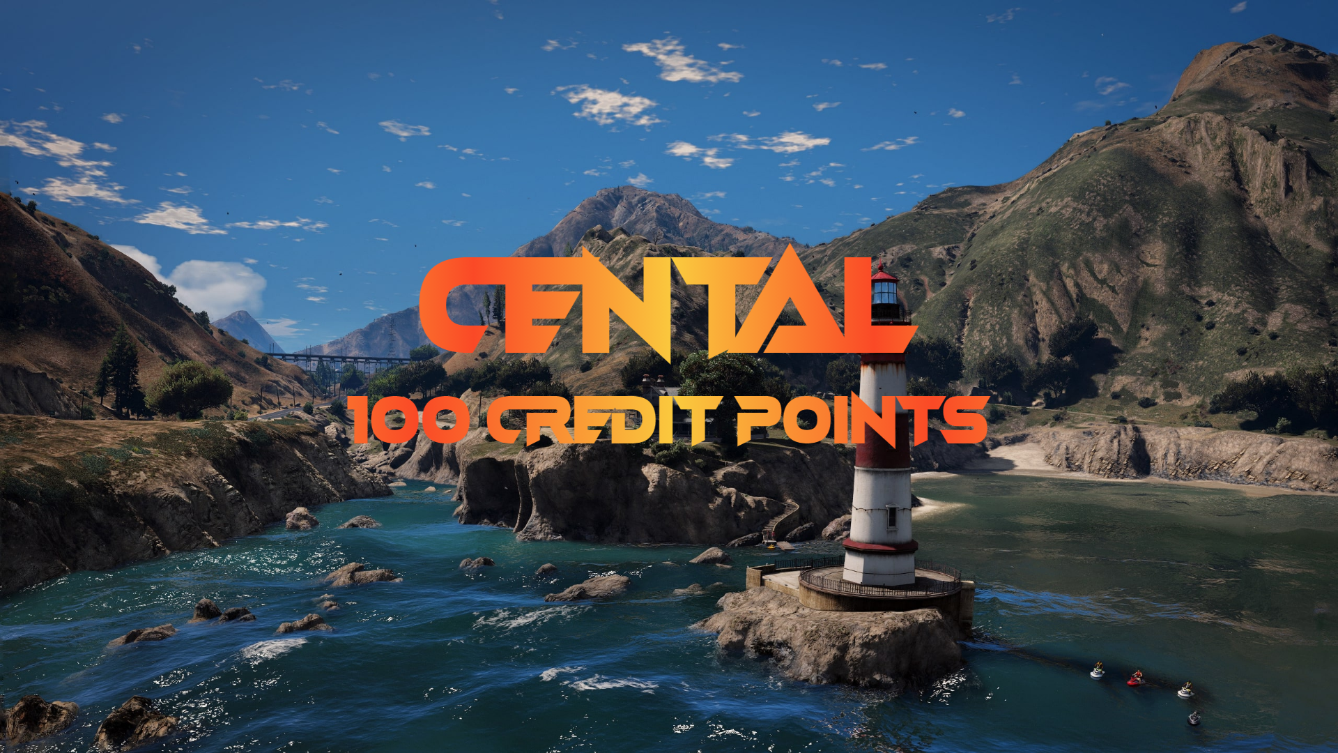 CentralRP - 100 Credit Points Gift Card [USD 11.29]