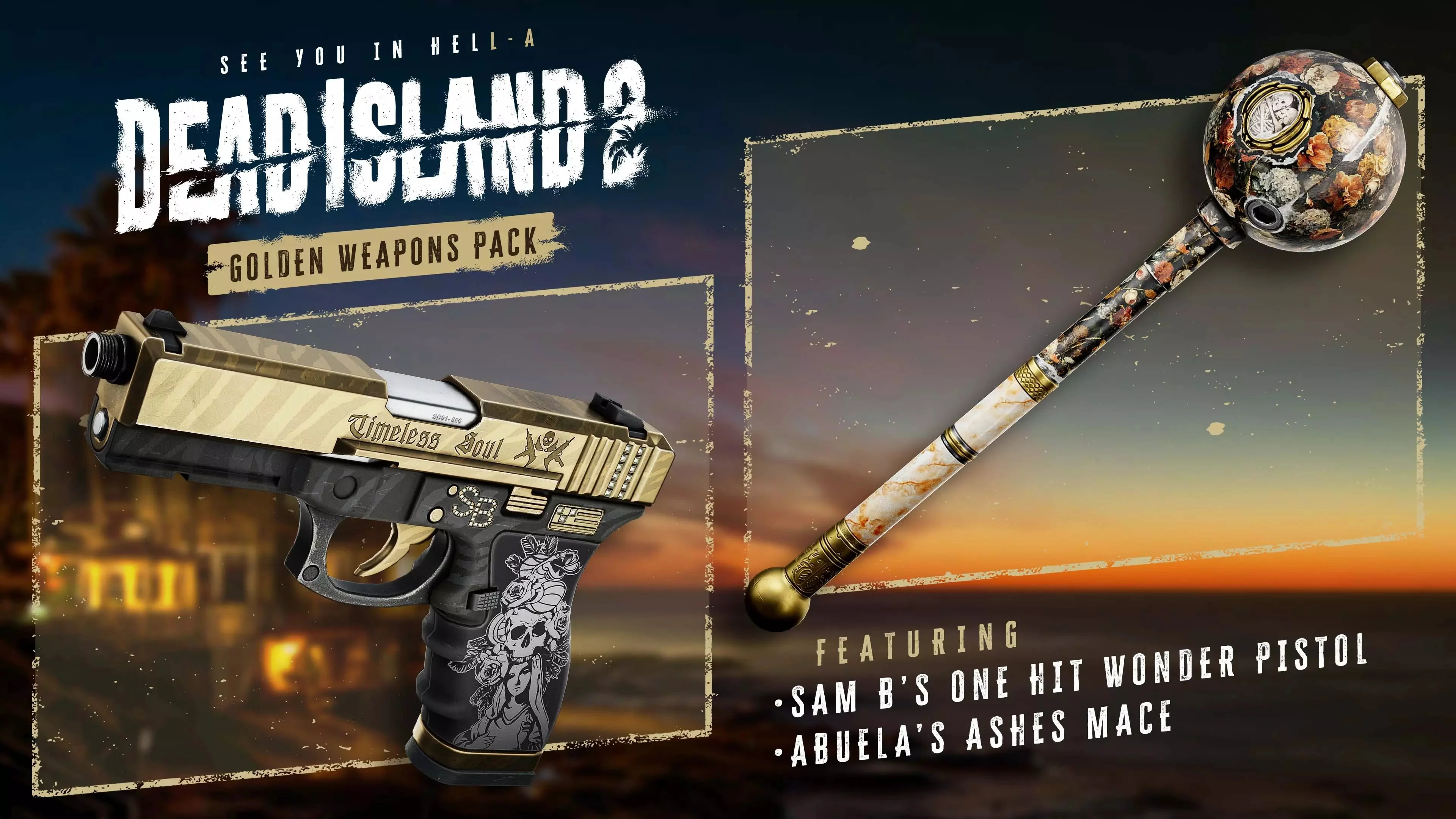 Dead Island 2 - Golden Weapons Pack DLC EU PS5 CD Key [USD 2.69]