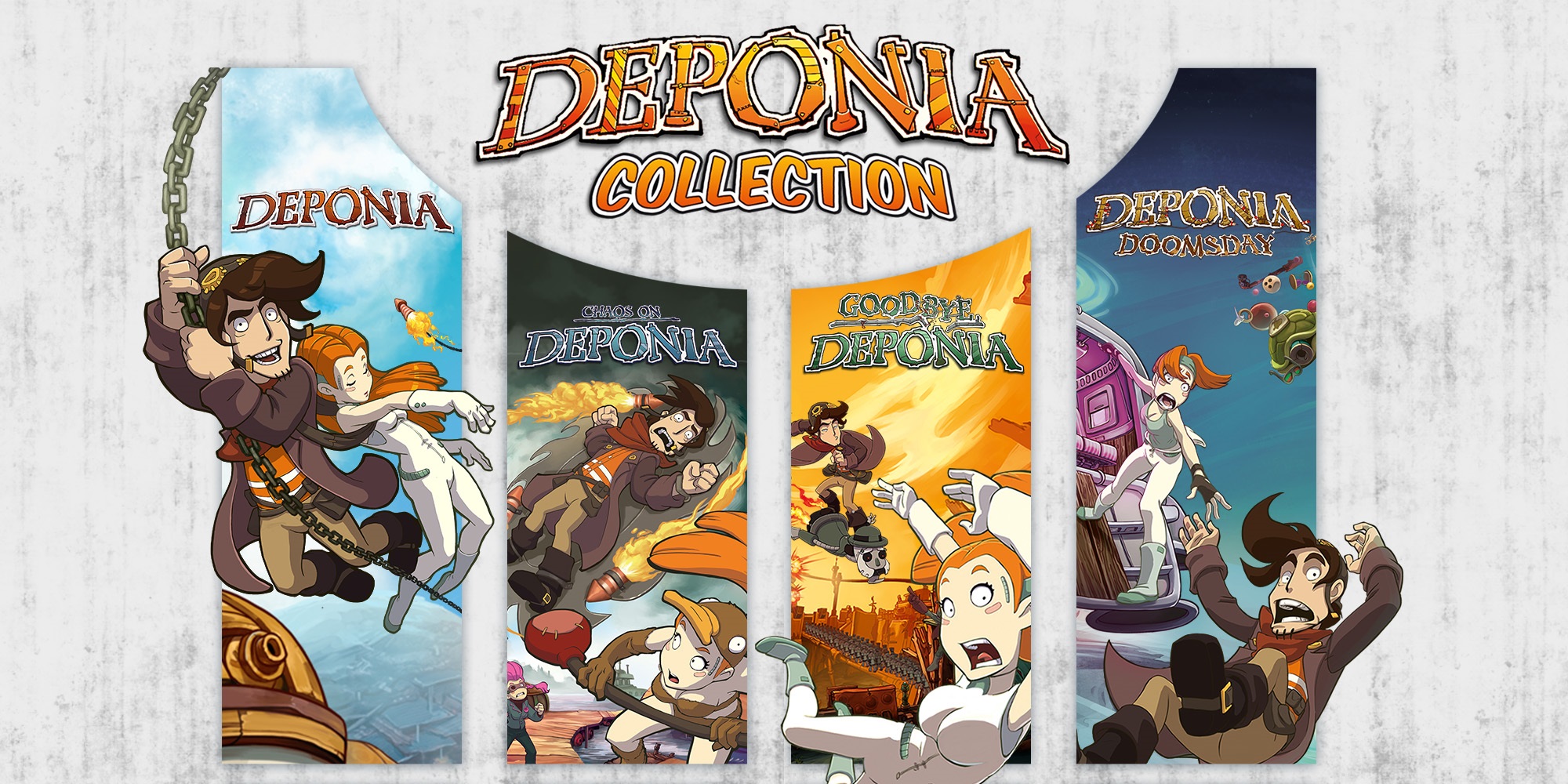 Deponia Full Scrap Collection Steam CD Key [USD 7.9]